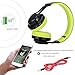 Riwbox Bluetooth Headset, AB005 Wireless Headphones 5.0 with Microphone Foldable Headphones with TF Card FM Radio and LED Light for Cellphones and All Bluetooth Enabled Devices (Black&Yellow)