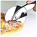 Codream Stainless Steel Pizza Cutter Wheel Strong Handle Pizza Tools Never Breaks or Falls Apart