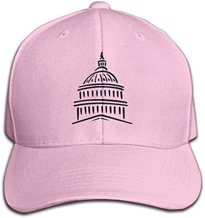 FT Dream Washington DC Building Logo Design Doodle Snapback Hats Baseball Trucker Caps For Mens Womens Unisex