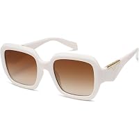 Vince Camuto Retro White Square Frame Sunglasses Vince Camuto Cat Eye Sunglasses for Women for sale | eBay main image 2