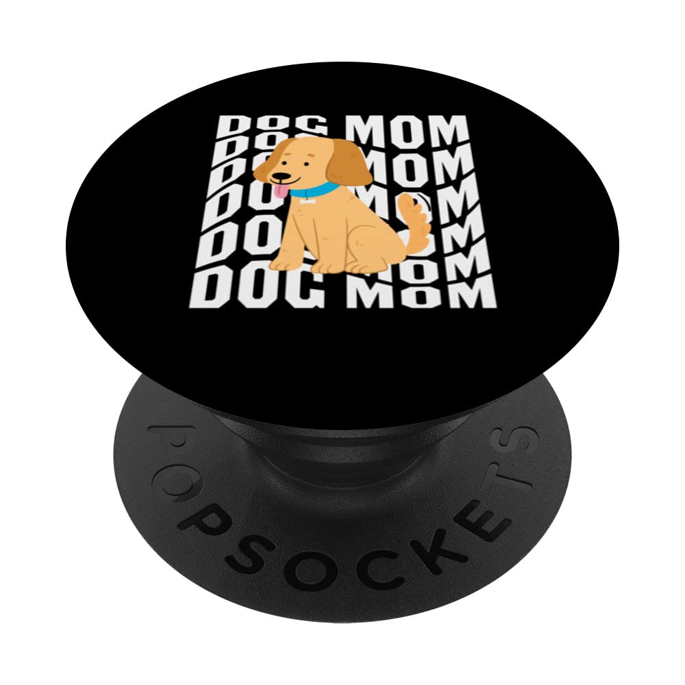 Lovely dog holder dog lover best dog mom PopSockets Swappable PopGrip