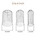 Incly 6 Pack Gutter Guard Strainer 3 Inch Downspouts Filter Screen Keeps Unclogging