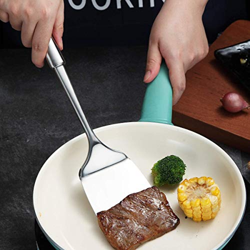 Stainless Steel Spatulas, Berglander Solid Turner,Barbecue Spatulas
