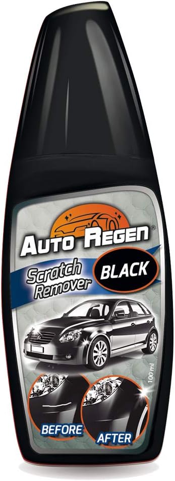 Amazon イーチャンス オートリジェン 車用 傷補修剤 自動車キズ隠し 専用マイクロファイバークロス付き 車のキズ隠し 車傷かくし 車体キズ隠し剤 傷隠しキット ブラック ポリッシャー 車 バイク