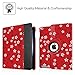 Fintie iPad 2/3/4 Case - Multiple Angles Stand Smart Protective Cover for iPad with Retina Display (iPad 4th Generation), the new iPad 3 & iPad 2 (Automatic Wake/Sleep Feature) - Floral Red