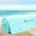 Monond Microfiber Sport and Swim Towel by Aurorae Aqua for Beach, Pool, & Travel, 32 x 68 inch, Super Absorbent, Extra Large, Lightweight (Caribbean Breeze)