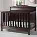 Serta Barrett 4-in-1 Convertible Baby Crib, Dark Chocolate