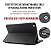 iPad Mini Keyboard Case Compatible iPad Mini 3 - iPad Mini 2- iPad Mini 1 - Folio Leather Protective Cover - Ultra Thin & Light - Removable Wireless/BT Smart Keyboard - Black