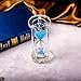 KOZYHOUSE 30 Minute Hourglass Timer with Blue Sand and Gift Box