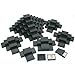 100 Black Stripe Cotton Filled Jewelry Gift Box 2 1/8