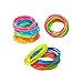 Adorox 288 Bracelets Neon Jelly Bracelets Rainbow Colors Party Favors Birthday Gifts Prizes Assorted (288 Bracelets)
