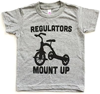 Grey Regulators Mount Up Unisex Kids Tee (6-12 Months)