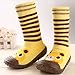 KF Baby Toddler Boys Girls Non-Skid Rubber Slipper Socks Value Pack [Set of 2]