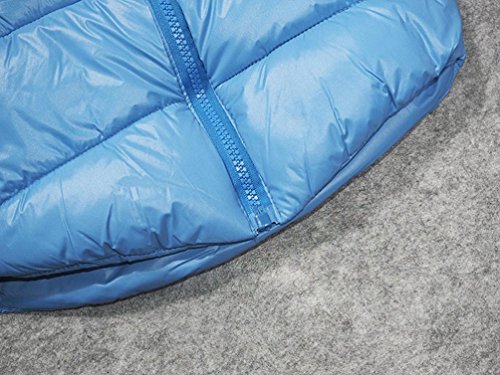 PHOTNO Winter Snowsuit baby outwear newborn boy girl outwear Warm coat jacket Toddler (1-5Y) (3T (100), Sky blue) - Thumbnail 4