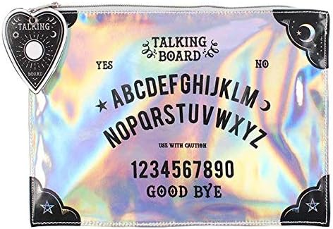 Spirit Board Iridescent Make up Pouch - Toiletry Cosmetic Case