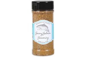 BRASWELL'S Braswell’s Savory Salmon Seasoning – Small-Batch, Renowned Specialty, Made in USA, Since 1946 (6.25oz)