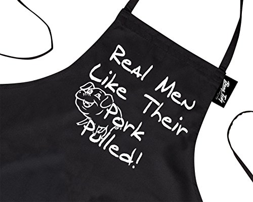 BBQ Apron Funny Aprons For Pork Pulled Barbecue Grill Kitchen Gift One Size