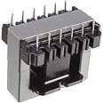 uxcell 2 Sets EE50 6 with 6pin Transformer Bobbin PC40 Ferrite Core 4 Ferrite Halves and 2 Bobbin