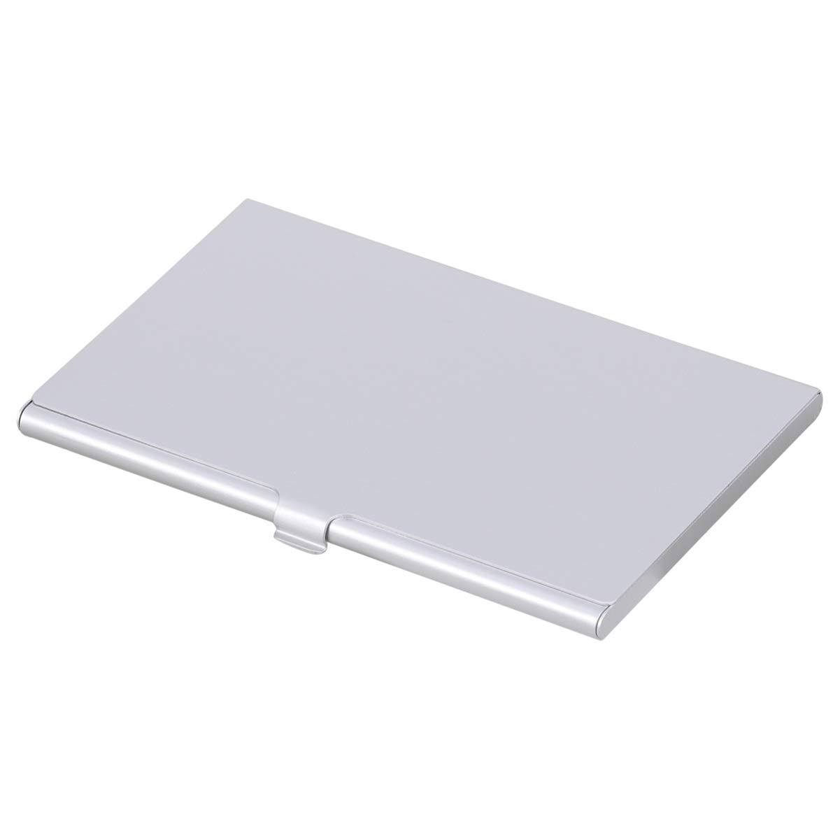 UKCOCO Aluminum Memory Card Storage Case, Waterproof SD Card Holder, Silver Sim Cards Holder Case Storage for Home Shop Travel Photography