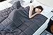 YnM Weighted Blanket (22 lbs, 60''x80'', Queen Size) for People Weigh Around 210lbs | 2.0 Cozy Heavy Blanket | 100% Oeko-Tex Certified Cotton Material with Premium Glass Beads, Dark Grey