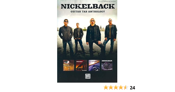 Amazon Com Nickelback Guitar Anthology Guitar Tab Anthology Nickelback Books