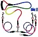 Heavy Duty 3 Dog Leash No Tangle Detachable 360° Swivel Device Multiple Dog Leash with Padded Handle for Two/Three Pets