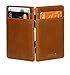 ARCK Ultra Slim Magic Wallet for Men and Women, Handmade Thin Leather Card Wallet, Incl. RFID Protection (Brown) - Great Gift Idea