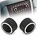 KOBWA 22912547 Rear Radio Volume Control Knob Tuner for 07-13 Chevy Chevrolet Tahoe Silverado GMC Sierra Yukon Cadillac Escalade (Pack of 2)