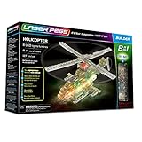 Laser Pegs Helicopter 8-in-1 Building Set; The First Lighted Construction Toy to Ignite Your Child's Creativity; It's Your Imagination, Light It Up