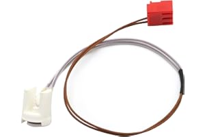 DUZFOREI 11.8 Inch Probe Square Connector, Copper Temperature Overheat Sensor, Red Air Diesel Heater for Cars Trucks Bus Boat