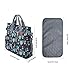 Diaper Bag - Shoulder and Stroller Diaper Bag, Waterproof, Blue Polka-dot