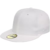 New Era Blank Custom 59FIFTY Fitted Flat Bill Cap