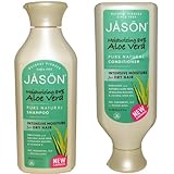 Jason Natural Moisturizing 84% Aloe Vera Shampoo & Conditioner (16oz ea)