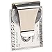 DEWANG Silver Stainless Steel Slim Money Clip Wallet Double Sided