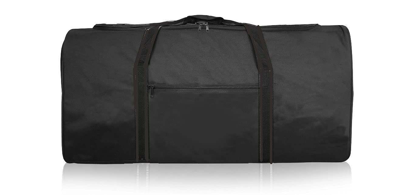WARESHARK Extra Large 220 litres Lightweight Black Holdall Travel Storage Bag Cargo XL