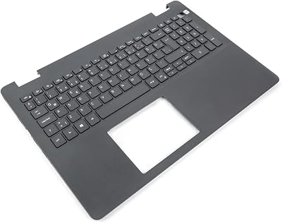 Dell Inspiron 3501 3502 3505 Black Palmrest Turkish Keyboard 033HPP 0YW0H7