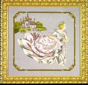 Mirabilia Cinderella Cross Stitch Pattern by Mirabilia Designs