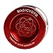 MAGICYOYO N8 Dare to Do Professional Yo-Yos Balls with 5 Strings + Gloves + Bag -- Red