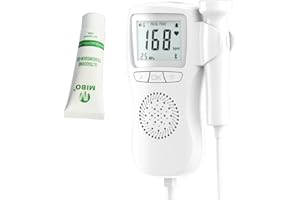 XHAKCHIK Bag for Baby Monitor Heartbeat Pregnancy Accessories Home Doppler Fetal Heart Rate Monitor Bag for Home Use for New Moms Baulens ASY88