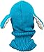 Baby Girls Boys Winter Hat Scarf Earflap Hood Scarves Skull Caps Blue One Size