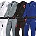 Sanabul Essential BJJ Gi for Men Brazilian Jiu Jitsu Gi Lightweight Preshrunk Fabric for Jiu-Jitsu Training & Competition - Blue, A4