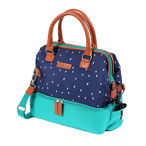 Arctic zone 1528ampr0426 insulated lunch tote, blue