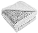 Tirrinia Sherpa Throw Blanket Snow 50