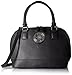 DEL MANO Dome Satchel with Detachable Shoulder Strap Convertible Top-Handle Bag