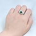 Junxin Hot 10 KT Gold Plated Ring,Women and Man Wedding Engagement Promise Rings,Three Style rings to Show You Unlimited Beauty and Self confidence