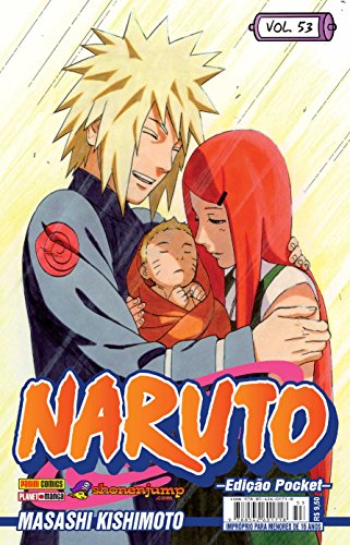 Livro Naruto Pocket Volume 53