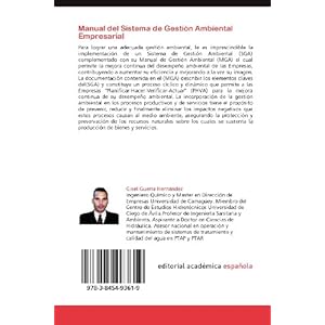 Manual del Sistema de Gestión Ambiental Empresarial: Empresa de Acueducto y Alcantarillado de Ciego de Ávila (Spanish Edition)
