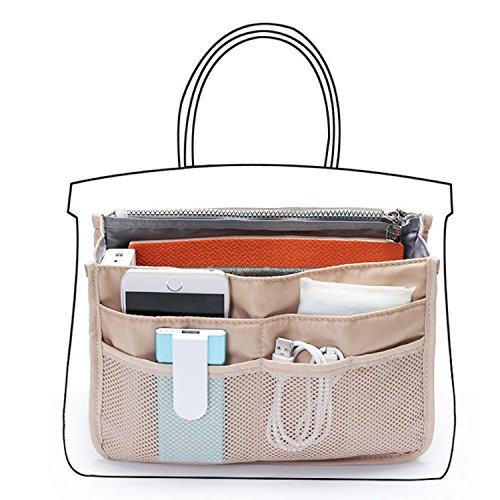gzqnan multicolour handbag organizer (medium)