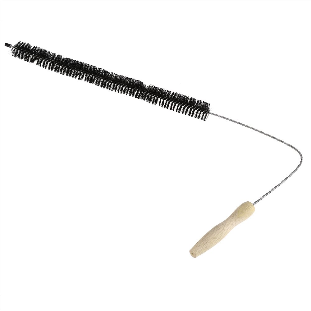 Flexible Rod Clothes Dryer Vent Cleaning Brush Black Collapsible Household Tools for Washing Machine Refrigerator Pipe