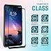 Ferilinso Screen Protector for Xiaomi Redmi Note 6 Pro, [3 Pack] [Full Glue] [Full Cover] Tempered Glass Case Friendly Protective Film (Black)